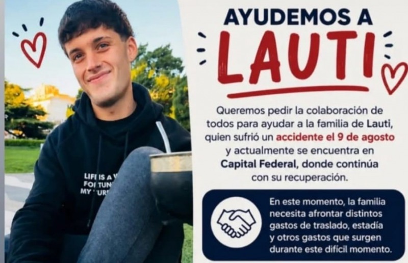 La noticia tan esperada: Lauti Romero sali� del estado de coma